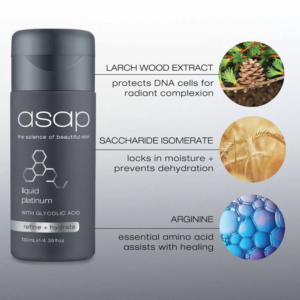 ASAP Liquid Platinum Ingredients