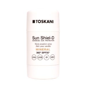 Toskani Sun Shiel-D SPF50+ Mineral Stick Sensitive Areas 15g