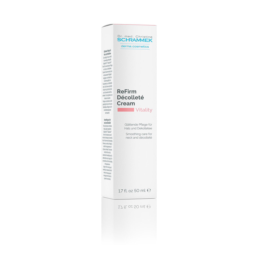 Schrammek ReFirm Decollete Cream 50ml Package